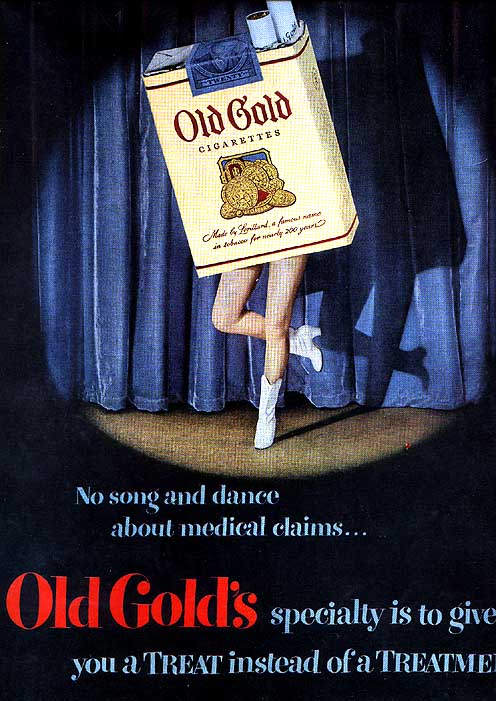 smoking ads for kids. as 1950s cigarette ads?